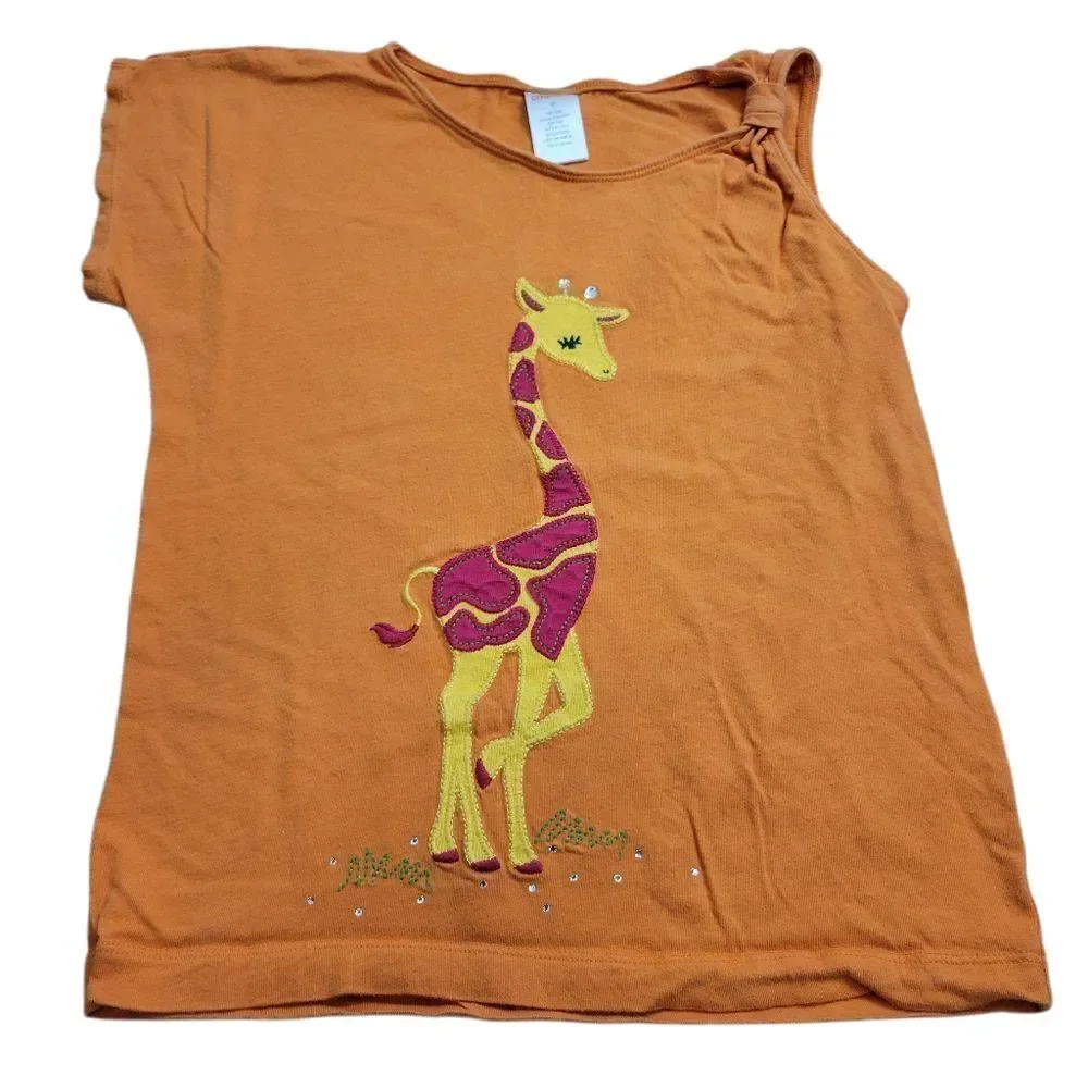 Gymboree giraffe shirt 9